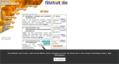 Desktop Screenshot of filzhut.de