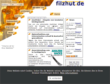 Tablet Screenshot of filzhut.de